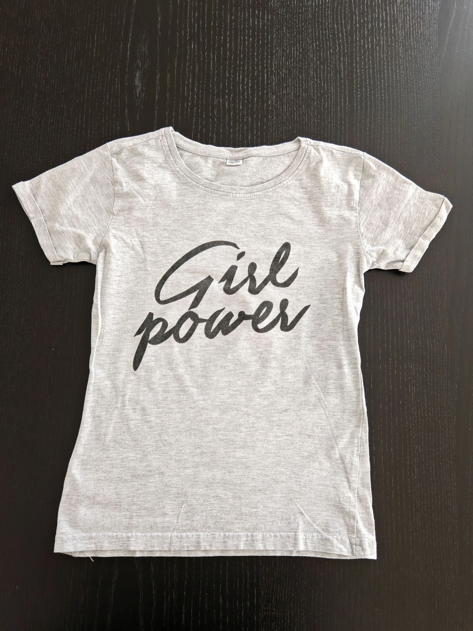 T-shirt Girl Power 11 - 12 ans